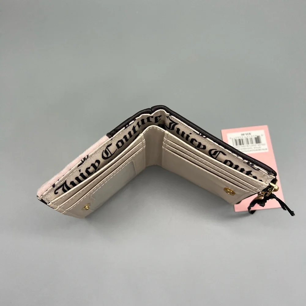 Juicy couture retro vibe bifold wallet